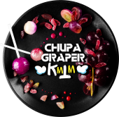 BURN Black Chupa Graper 100gr (Виноградный Чупа-Чупс)