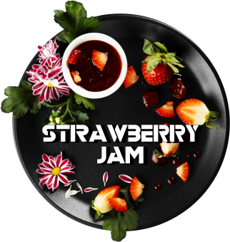 BURN Black Strawberry Jam 100gr (Клубничное Варенье)