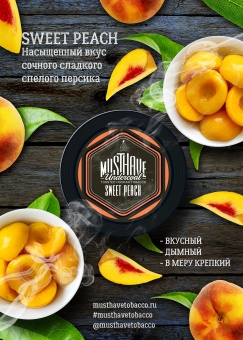 MUSTHAVE Sweet Peach 125gr (Сладкий персик)