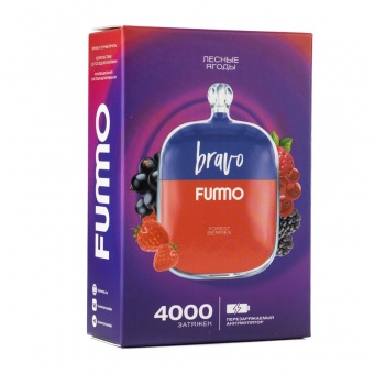 Fummo Bravo 4000 Лесные Ягоды