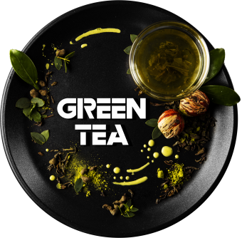 BURN Black Green Tea 100gr (Зелёный Чай)