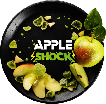 BURN Black Apple Shock 100gr (Кислое яблоко)