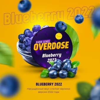Overdose Blueberry 2022 25gr (Черника года)